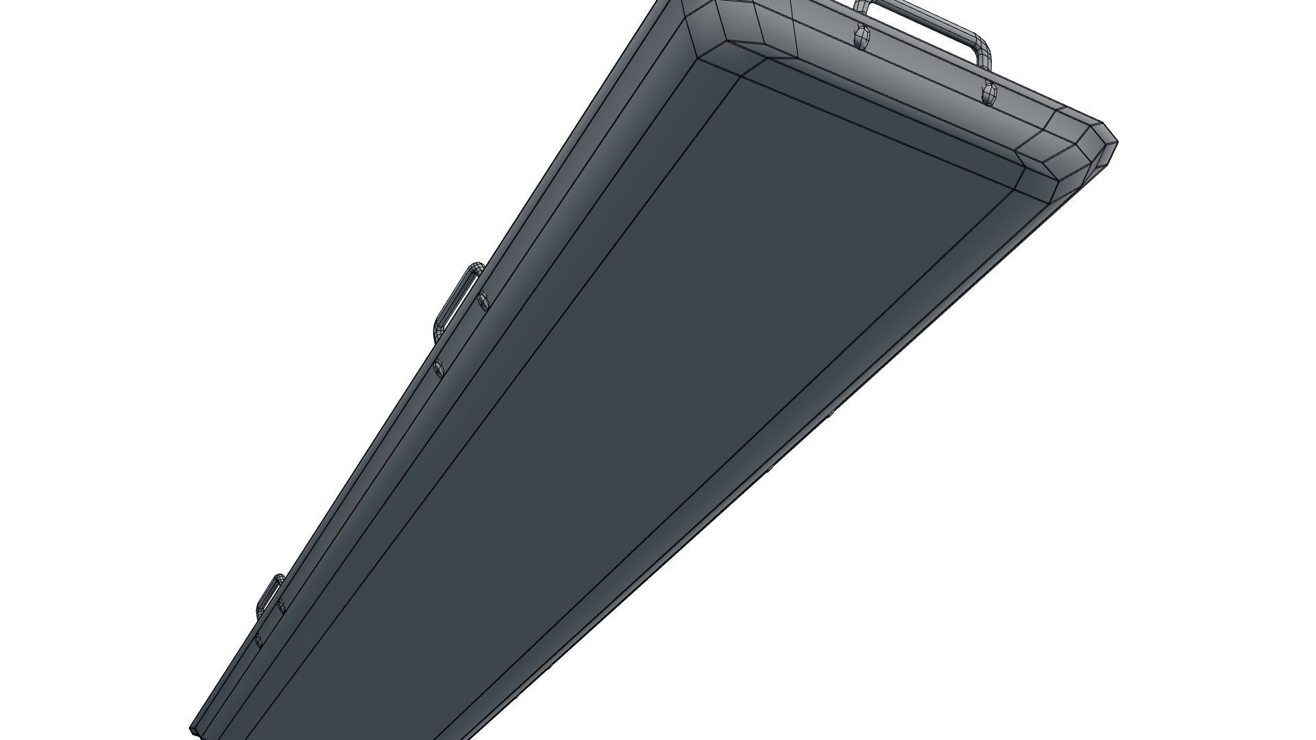 Low Poly Vintage Modular Morgue With PBR Materials Low-poly 3D model_67