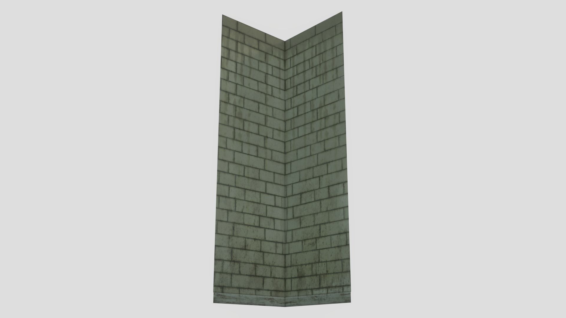 Low Poly Vintage Modular Morgue With PBR Materials Low-poly 3D model_7