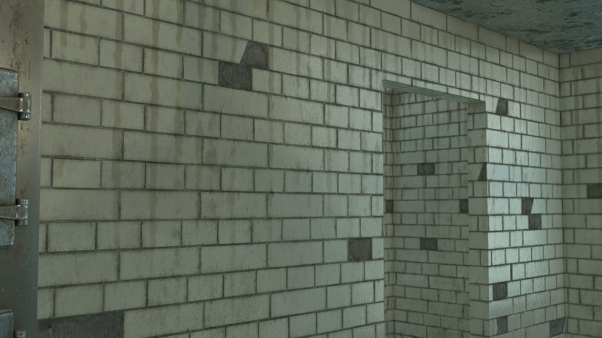 Low Poly Vintage Modular Morgue With PBR Materials Low-poly 3D model_50