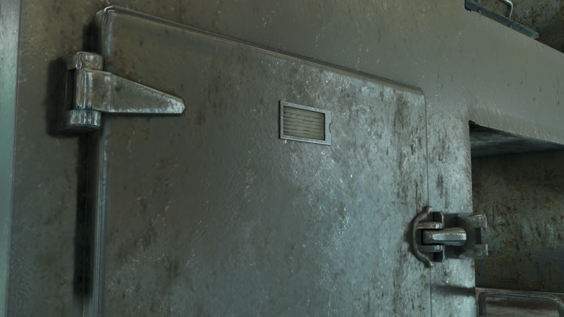 Low Poly Vintage Modular Morgue With PBR Materials Low-poly 3D model_13