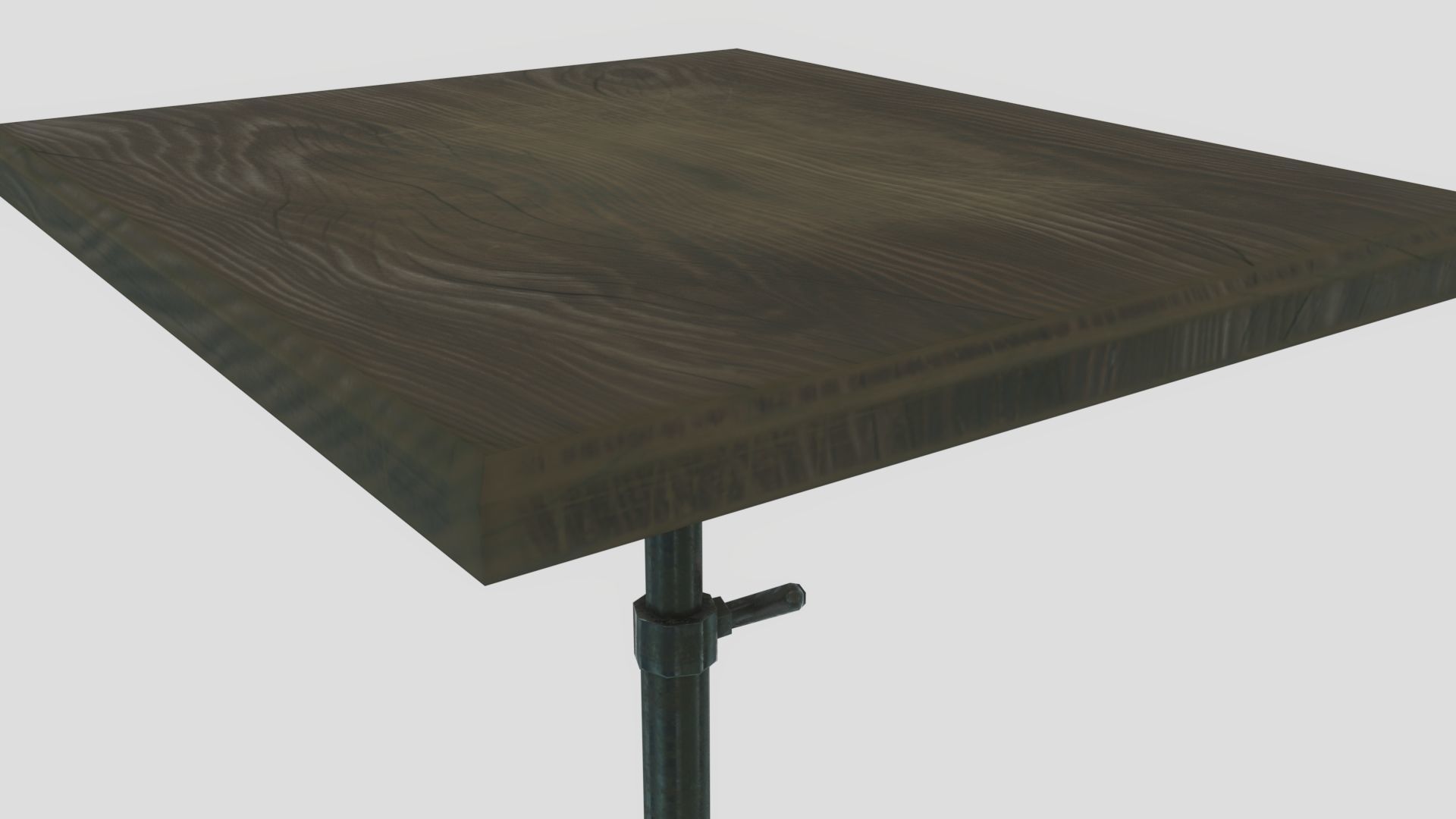 Low Poly Vintage Modular Morgue With PBR Materials Low-poly 3D model_38