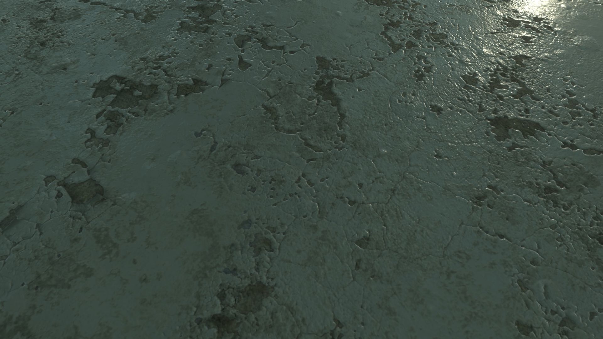 Low Poly Vintage Modular Morgue With PBR Materials Low-poly 3D model_55