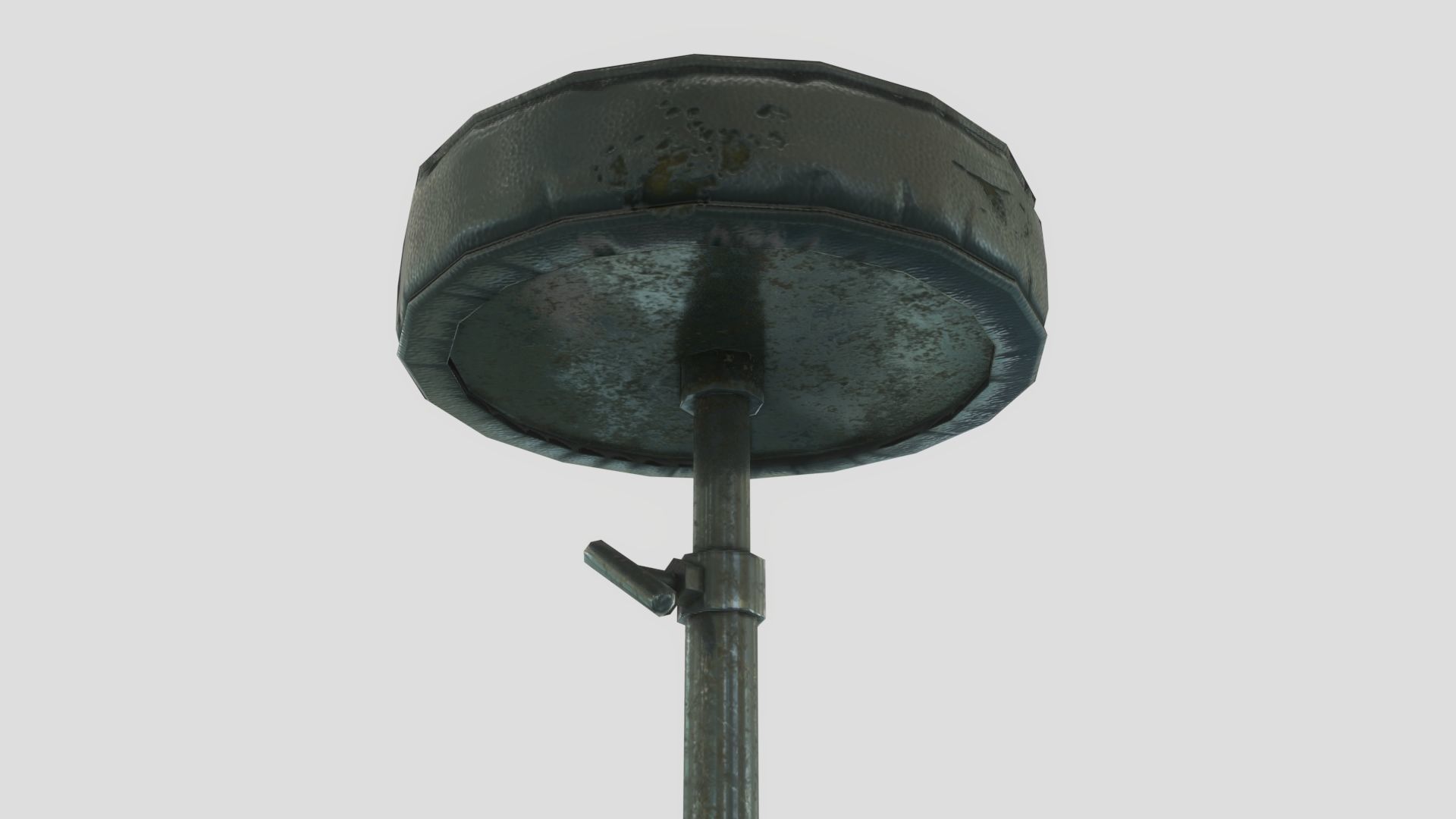 Low Poly Vintage Modular Morgue With PBR Materials Low-poly 3D model_35