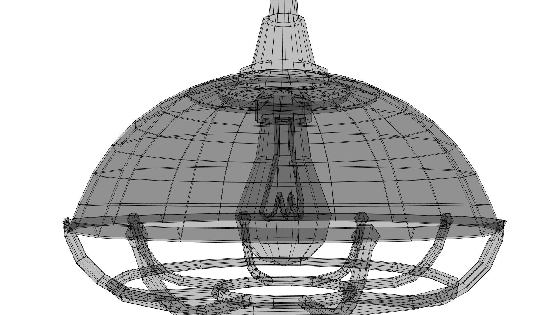 Low Poly Vintage Modular Morgue With PBR Materials Low-poly 3D model_70