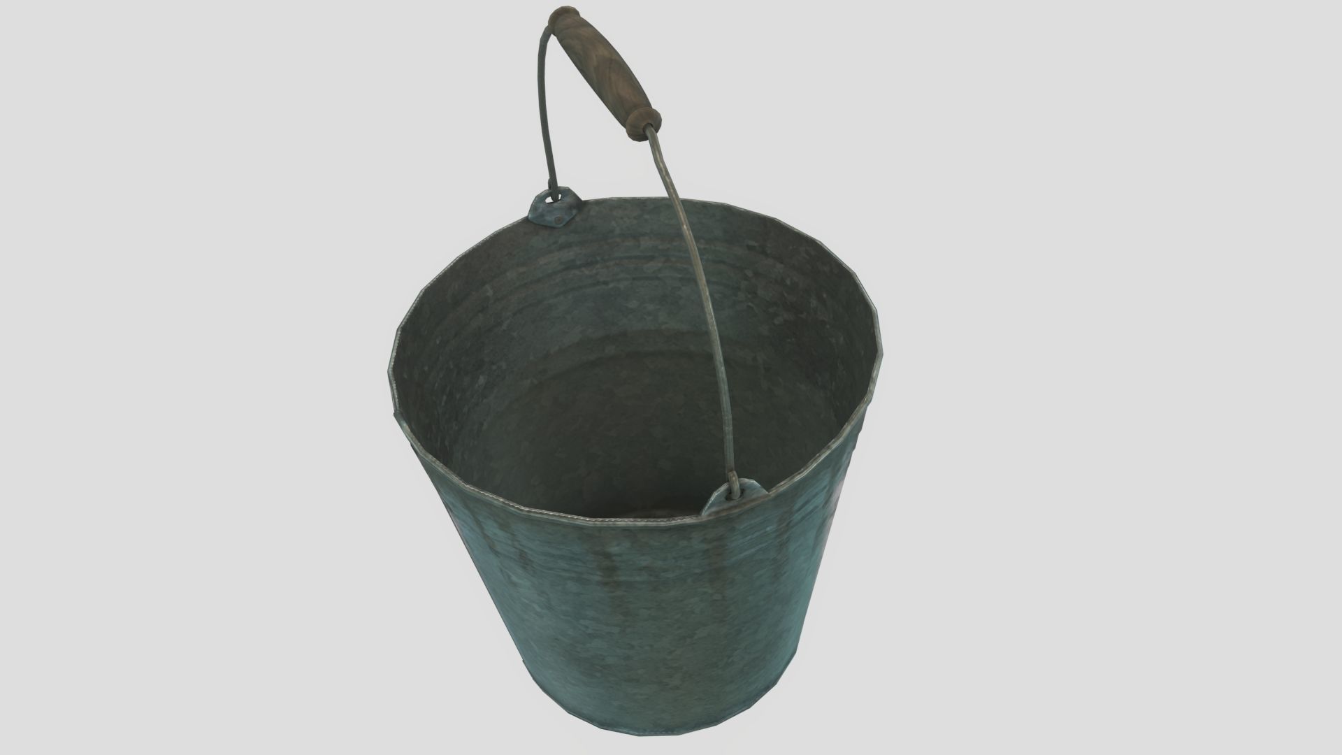 Low Poly Vintage Modular Morgue With PBR Materials Low-poly 3D model_32