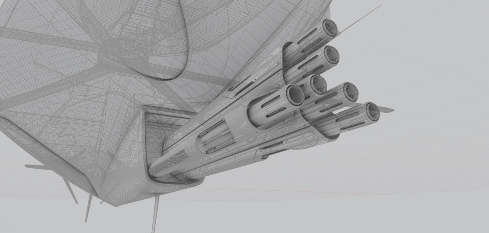 F35 C0MANCHE C0NCEPT Low-poly 3D model_5