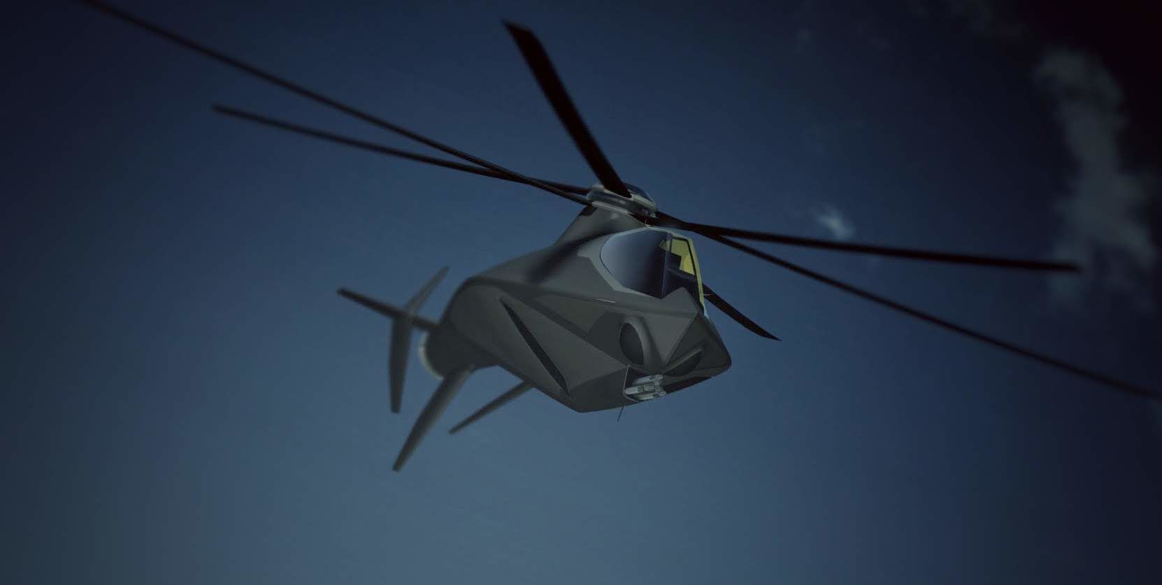 F35 C0MANCHE C0NCEPT Low-poly 3D model_4