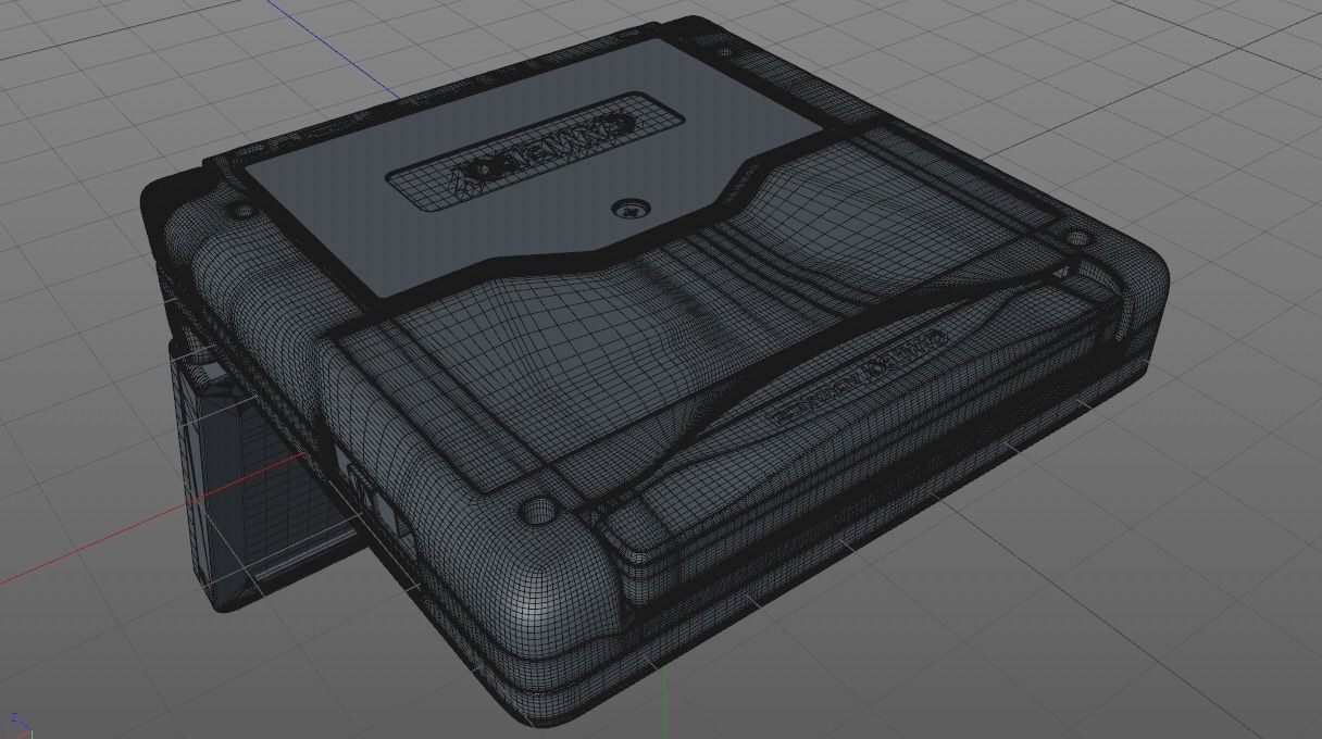 Gameboy Advance SP free 3D model | CGTrader