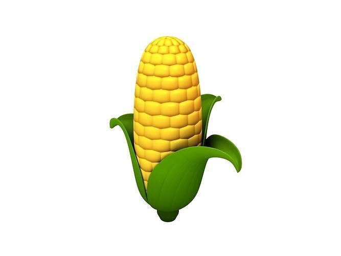 Cartoon Food Pack 4  3D model 6