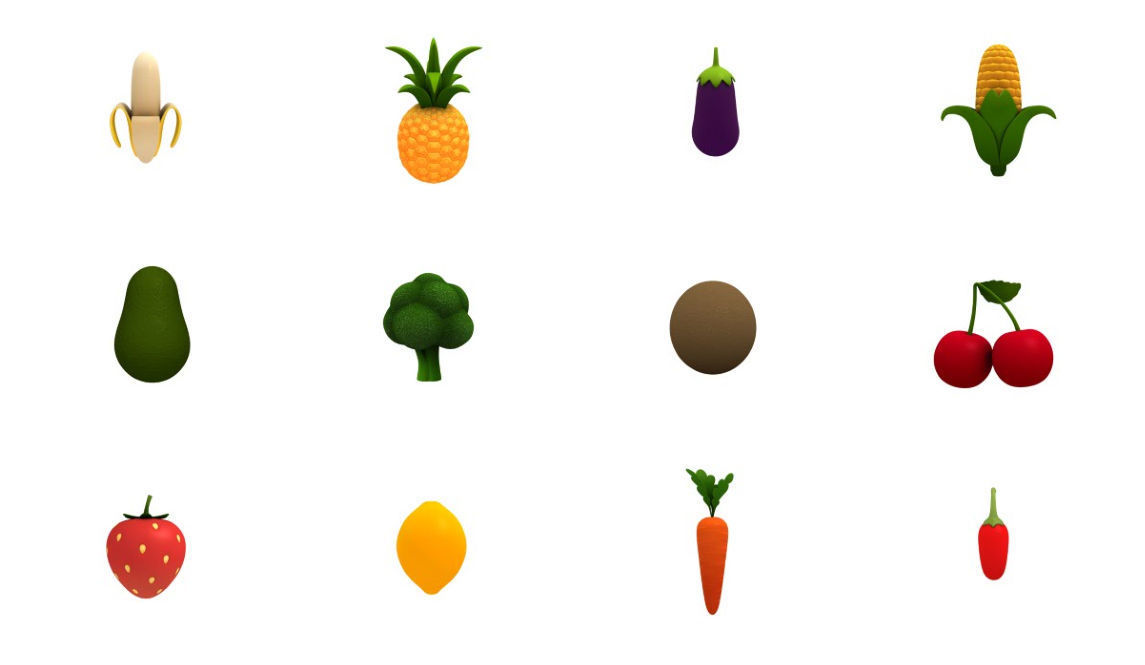 Cartoon Food Pack 4  3D model_15