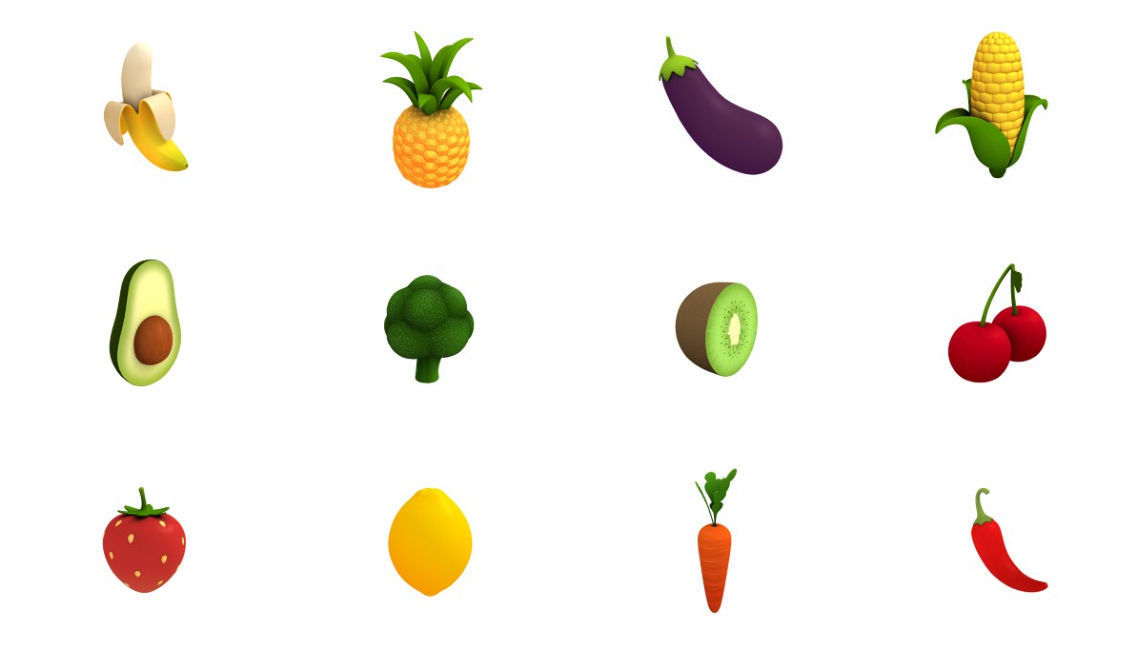 Cartoon Food Pack 4  3D model_18