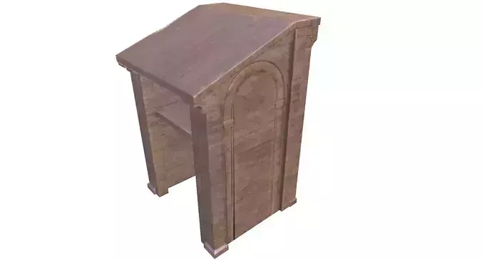 Desk- PBR Game Ready side table