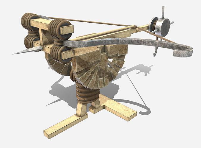 Balista Low-poly 3D model