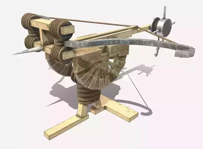Balista Low-poly 3D model