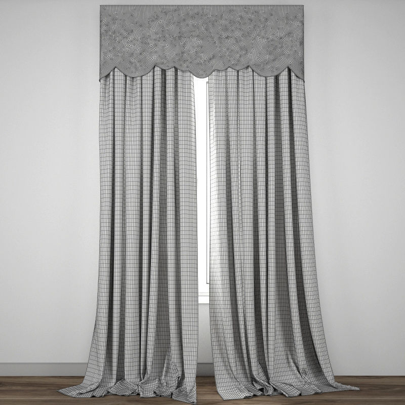 Curtain 71 3D model_2