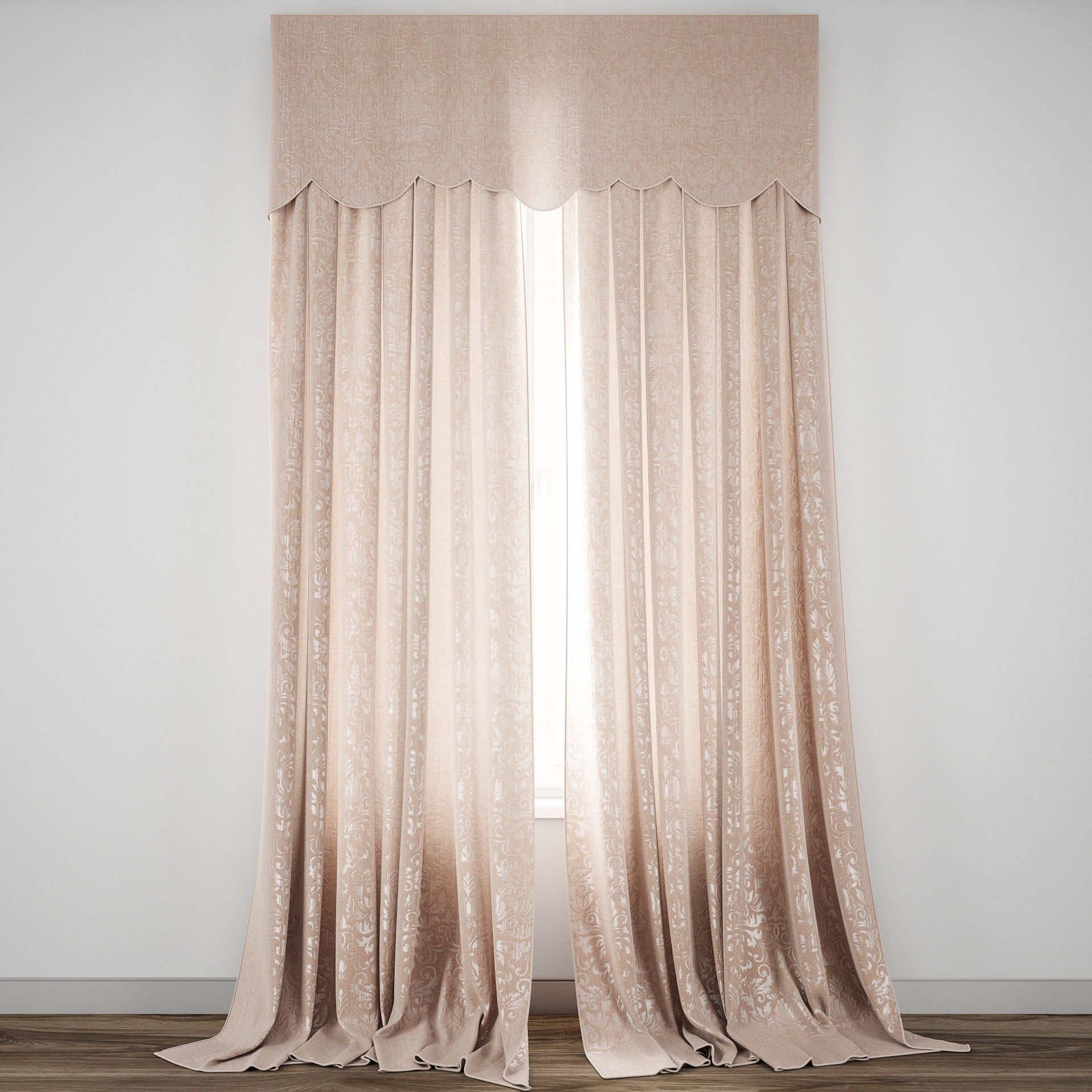 Curtain 71 3D model_3