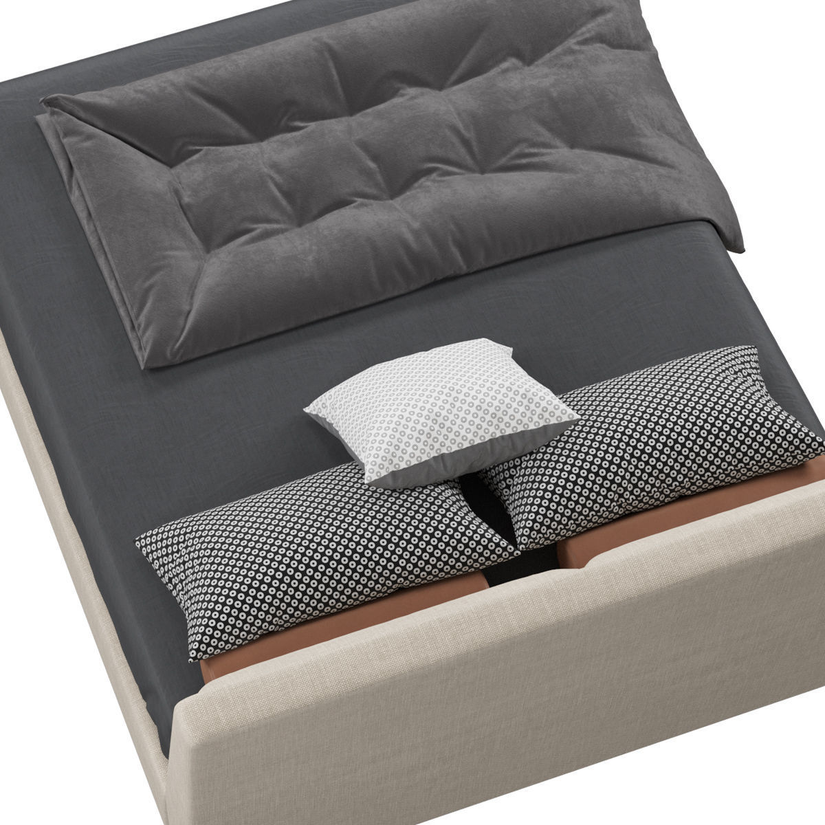 Twils James bed 3D model_4