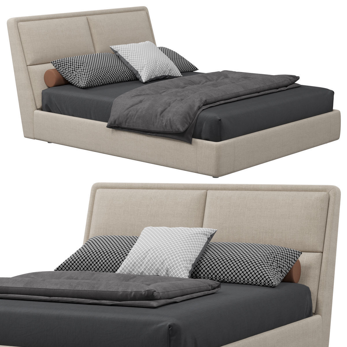 Twils James bed 3D model_1