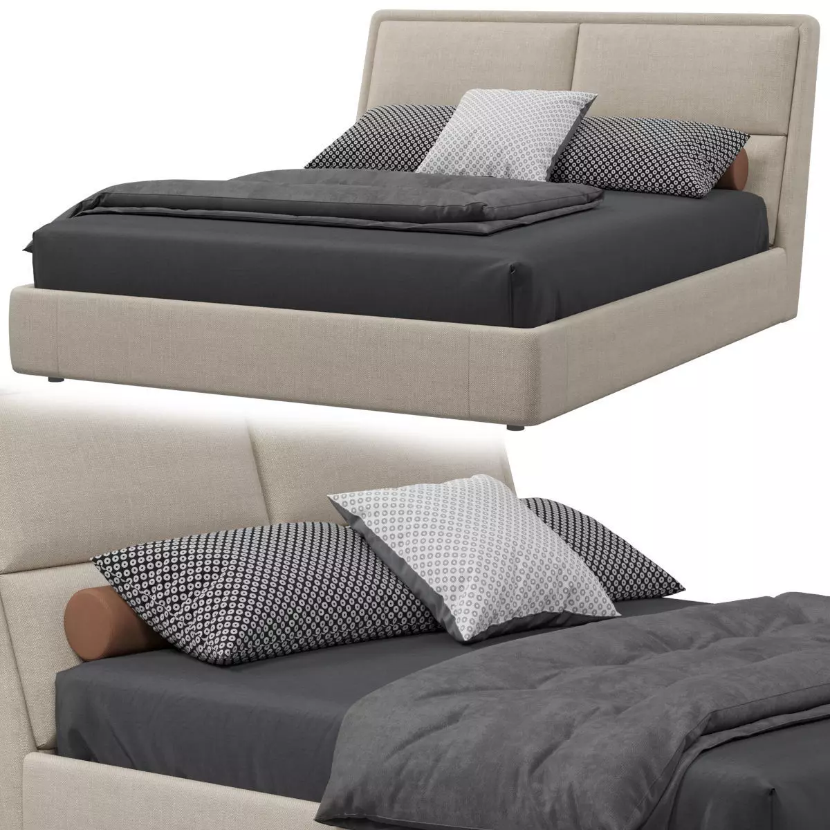 Twils James bed 3D model_0