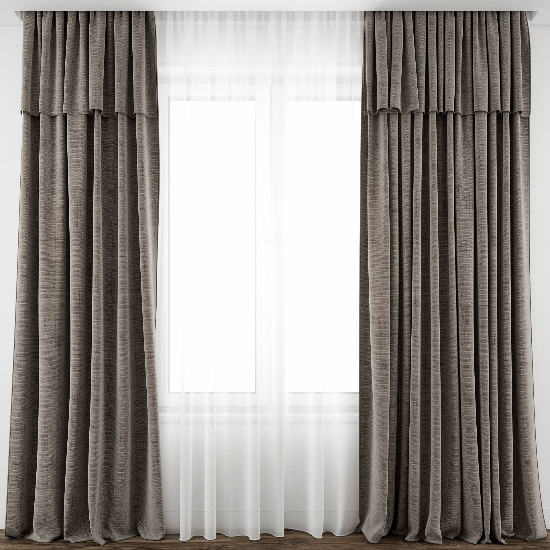 Curtain 73 3D model_3