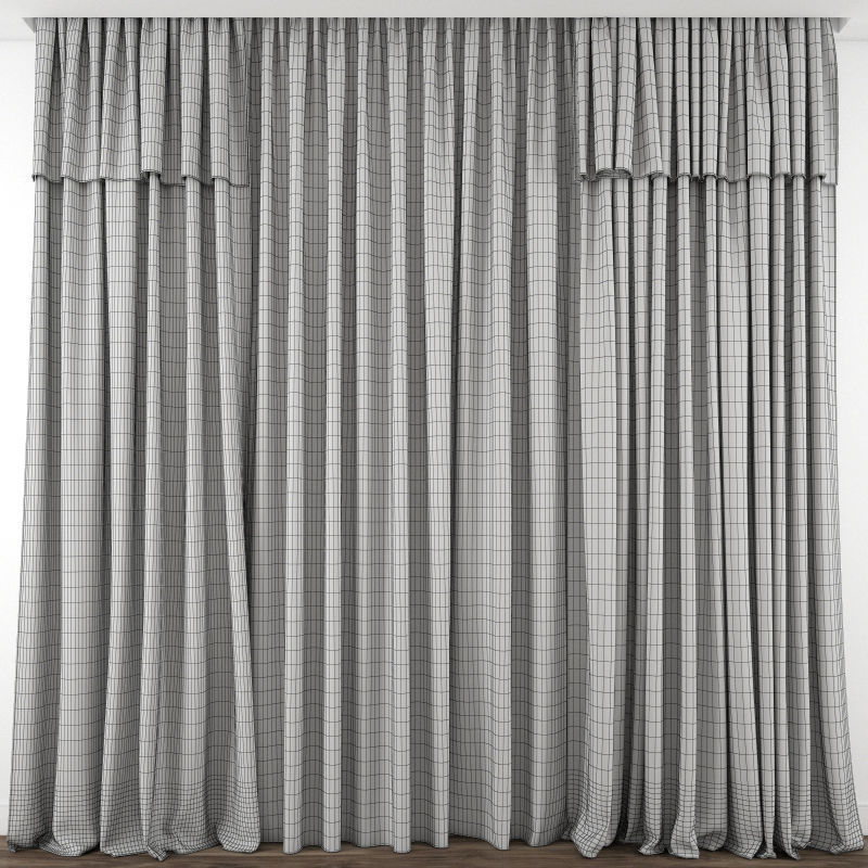 Curtain 73 3D model_2
