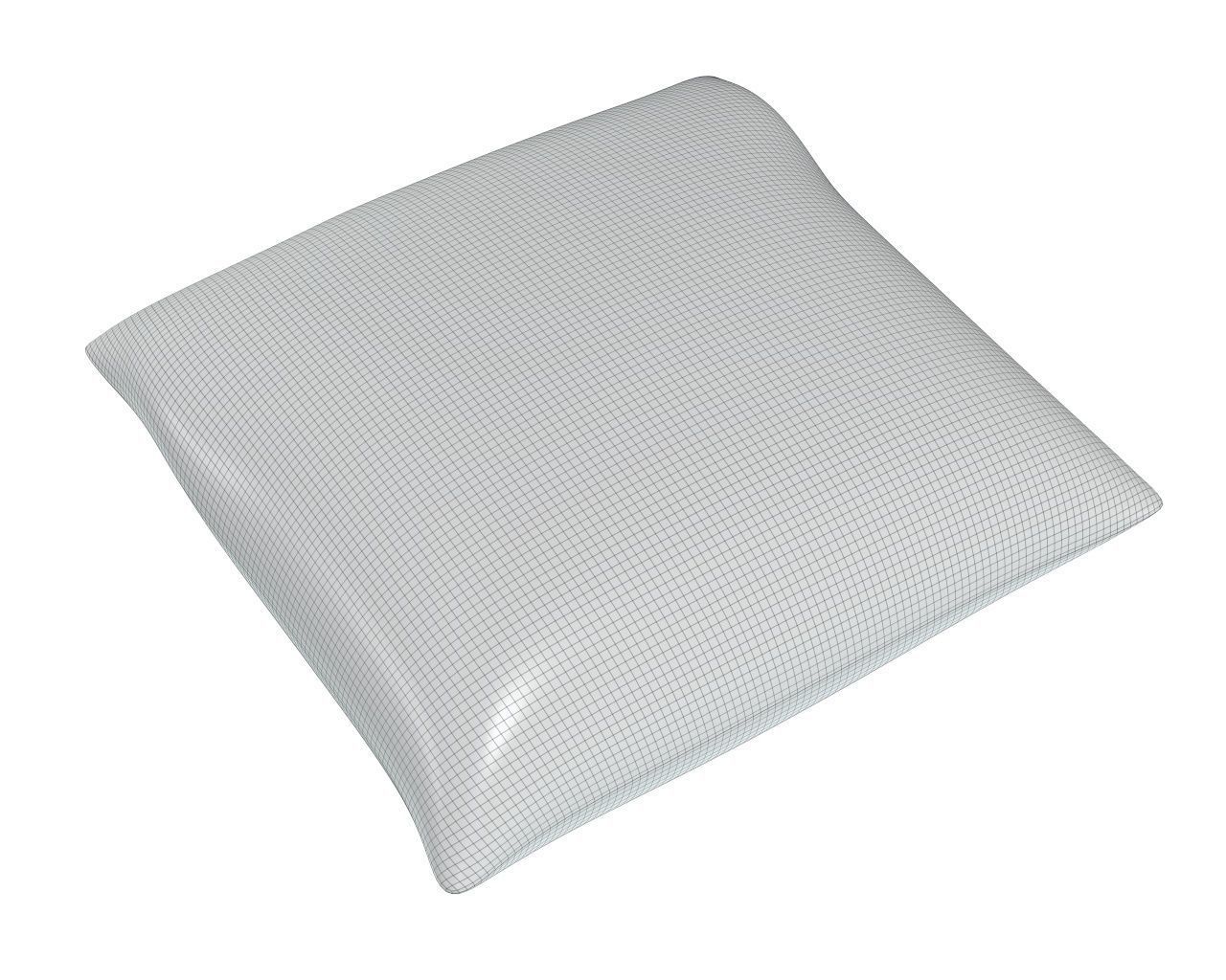 Blank mayonnaise bag mock up 3D model_3