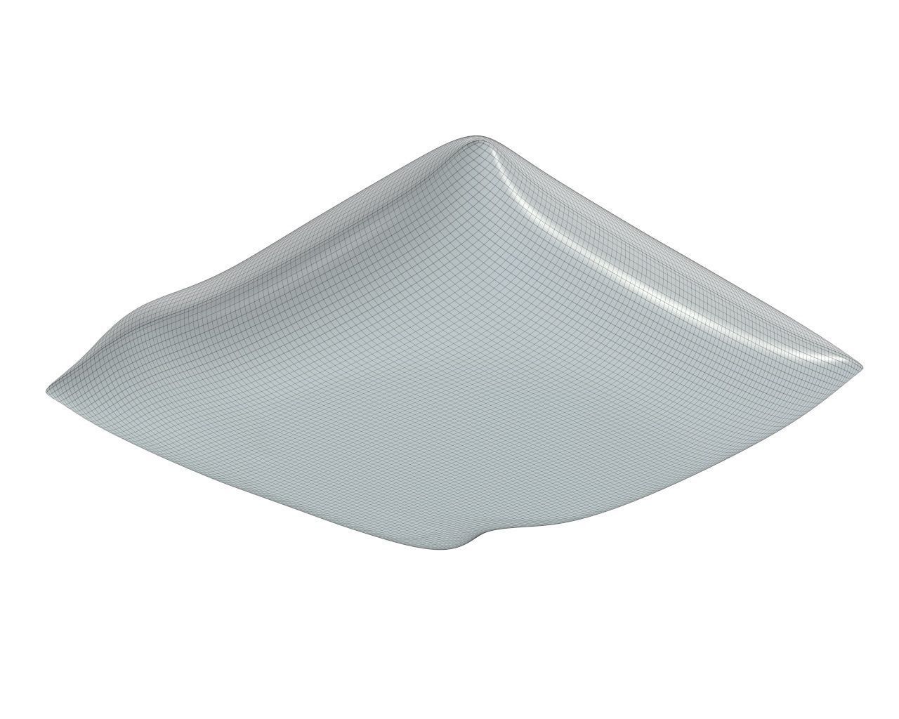 Blank mayonnaise bag mock up 3D model_5