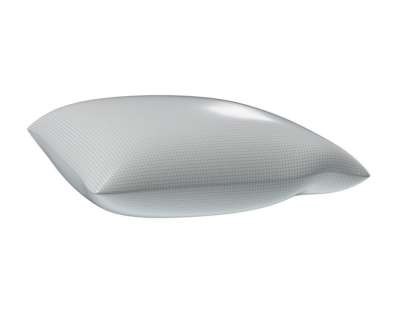 Blank mayonnaise bag mock up 3D model_6