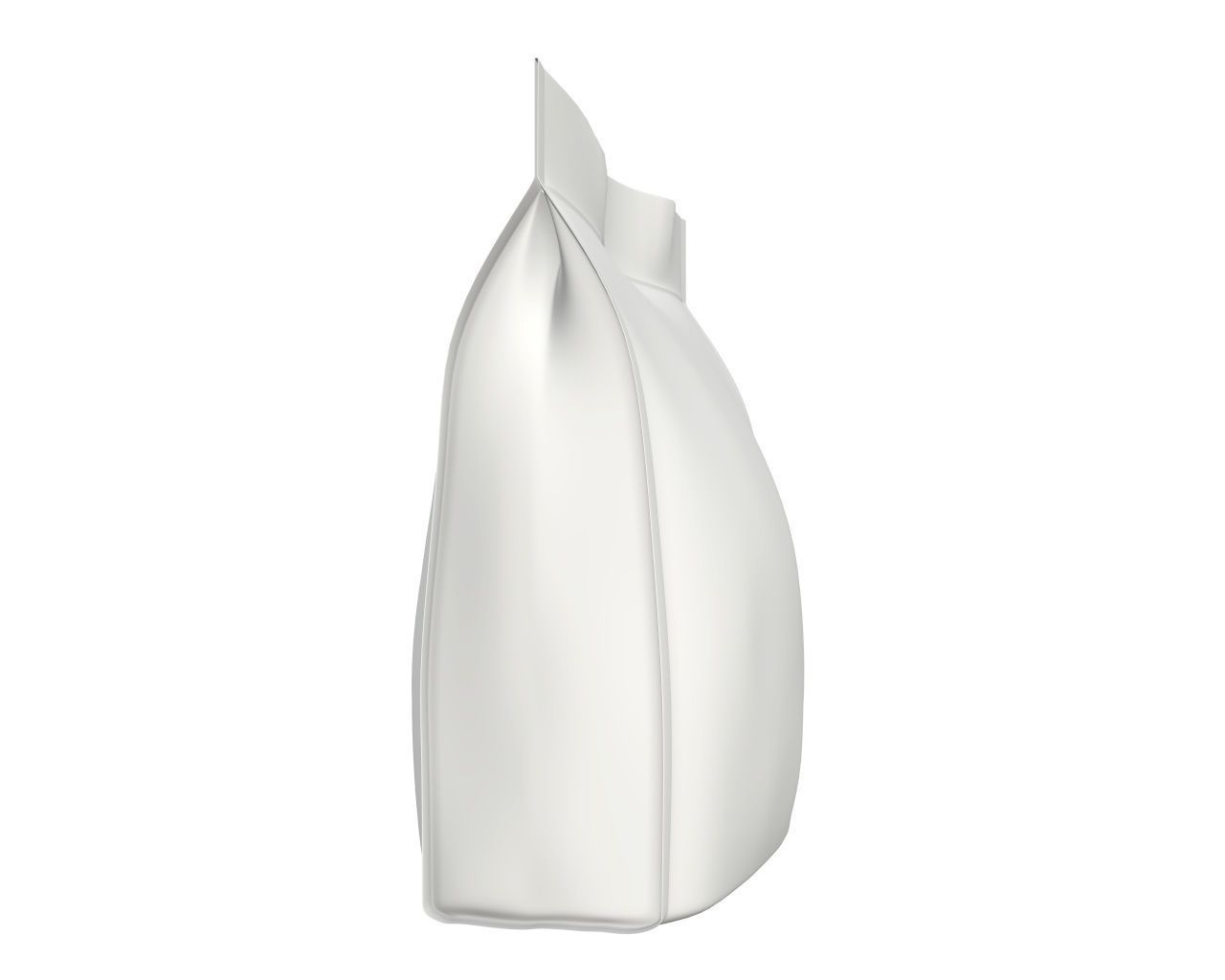 Blank Pet Food Foil Pouch Bag Mock Up 03 3D model_3