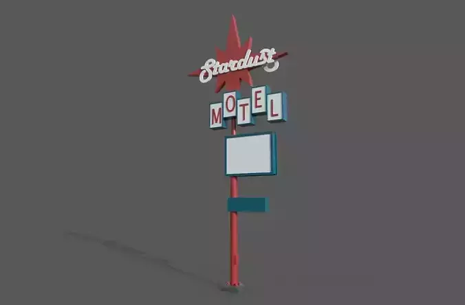 stardust motel sign