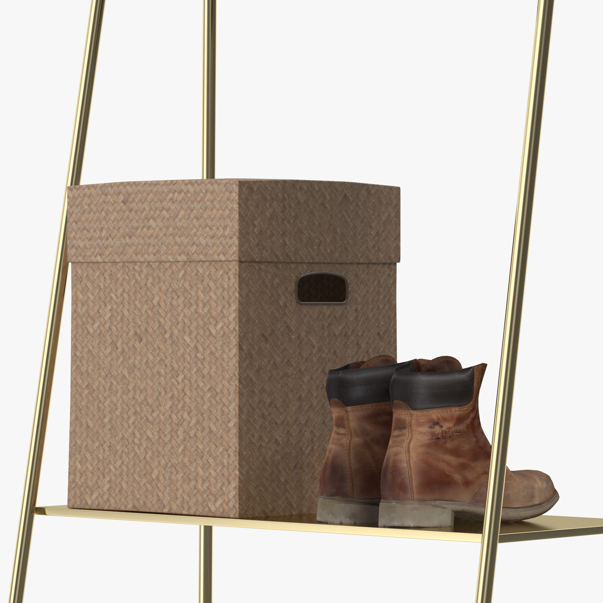 Nordal Coat rack LINE 3D model_5