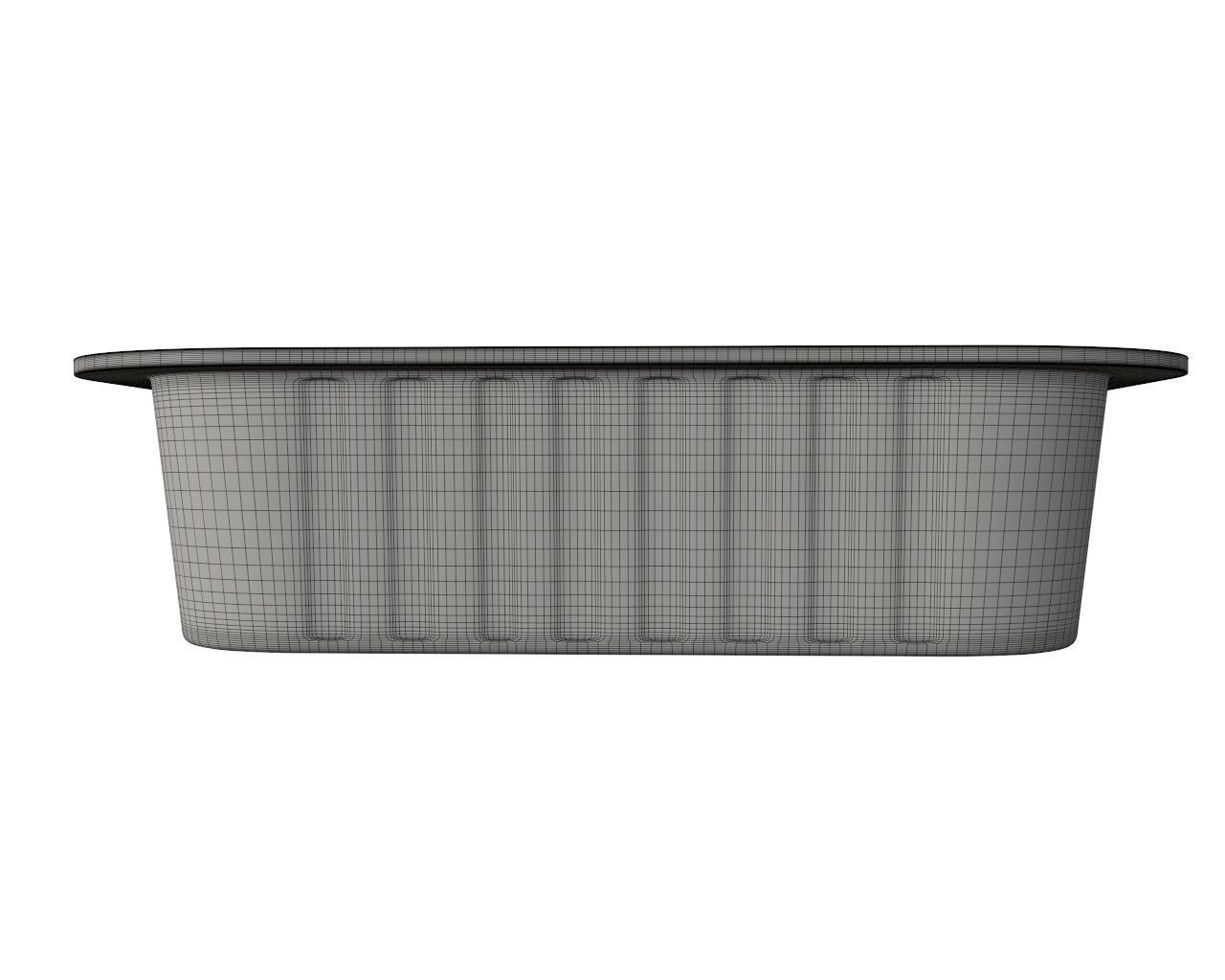 Pet cat dog food package in tin can for mock up 02 3D model_8