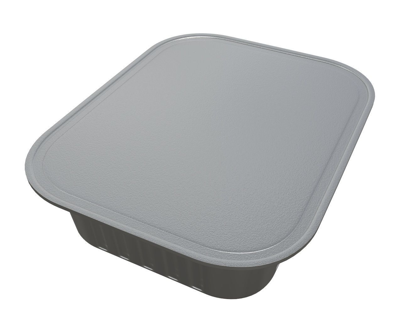 Pet cat dog food package in tin can for mock up 02 3D model_3