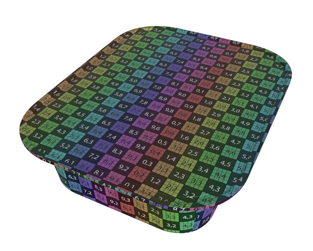 Pet cat dog food package in tin can for mock up 02 3D model_11