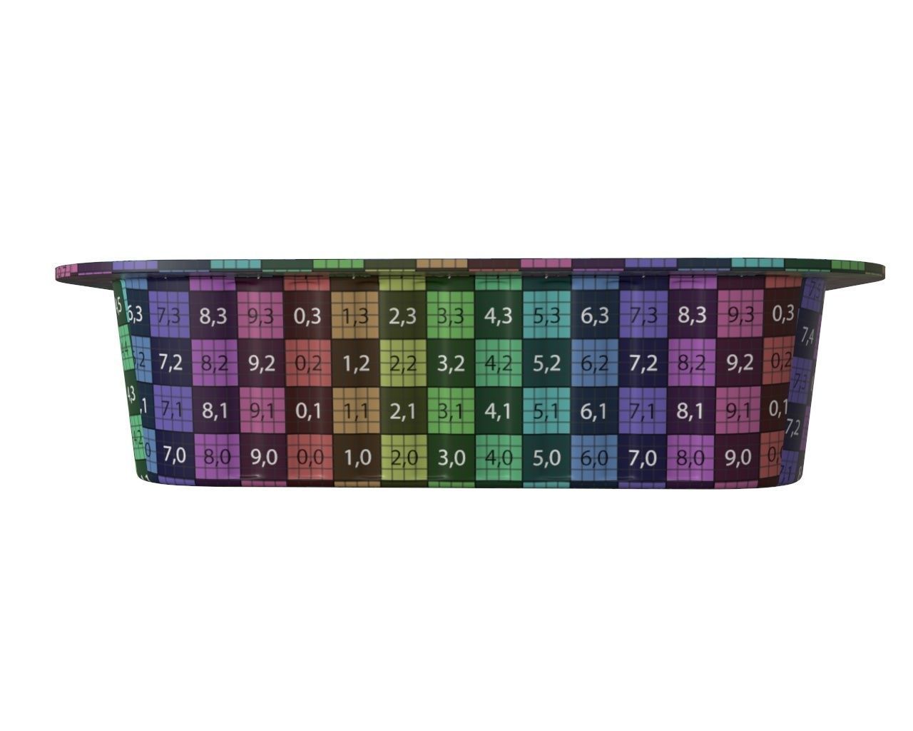 Pet cat dog food package in tin can for mock up 02 3D model_12