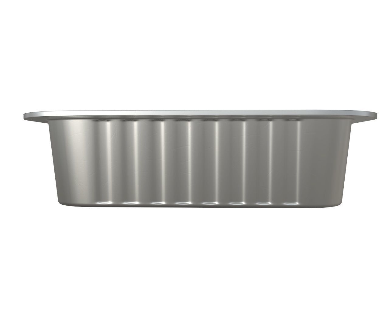 Pet cat dog food package in tin can for mock up 02 3D model_4