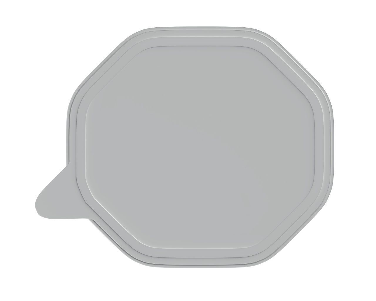 Pet cat dog food package in tin can for mock up03 3D model_7