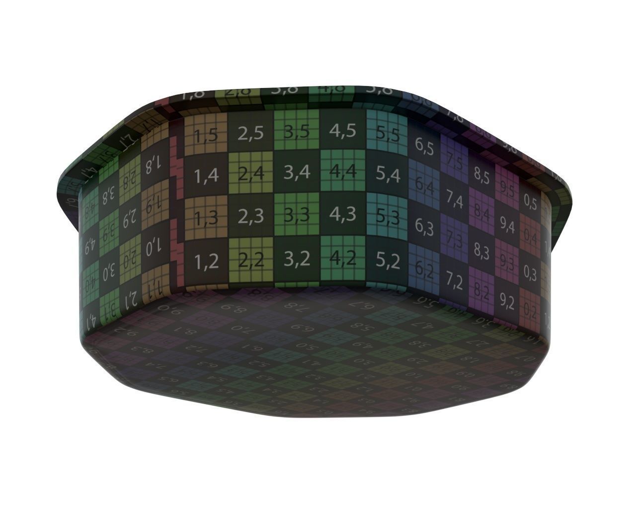 Pet cat dog food package in tin can for mock up03 3D model_14