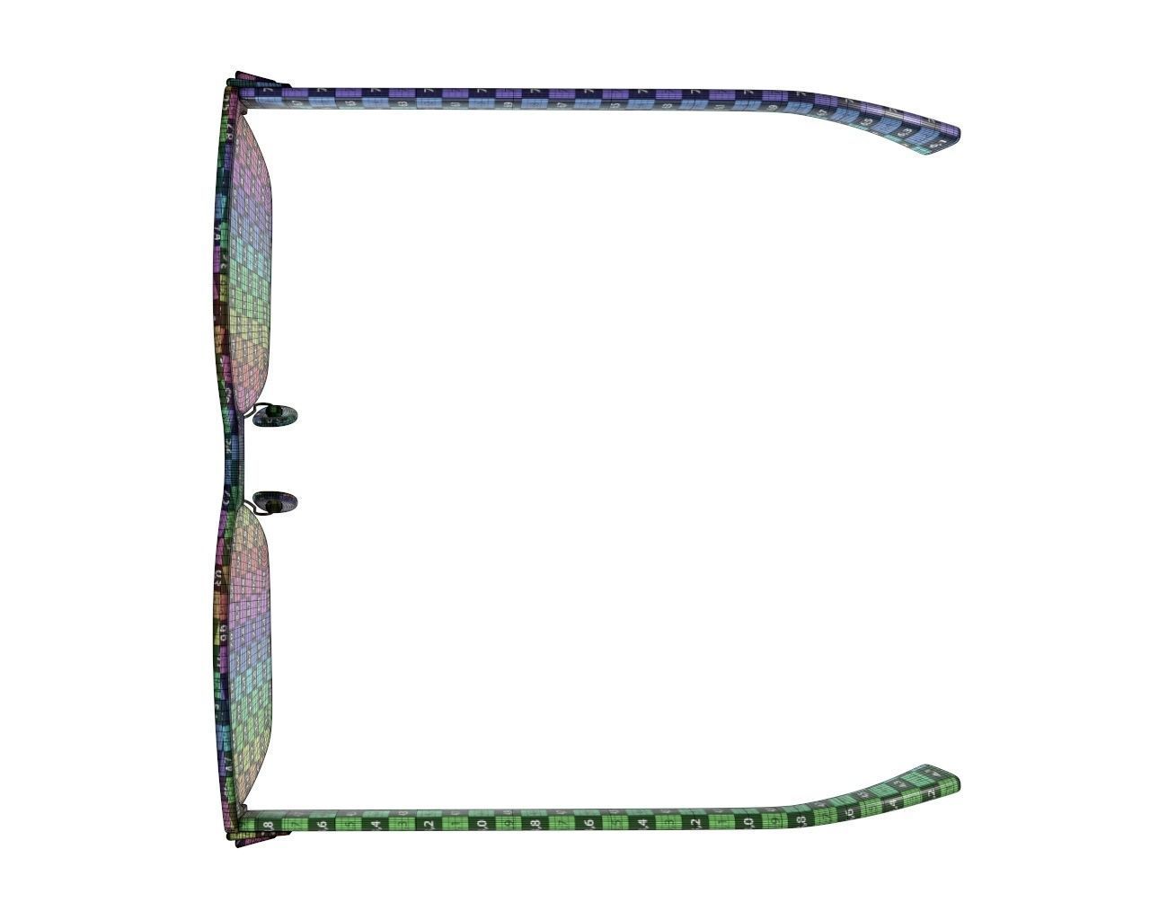 Glasses 04 3D model_11