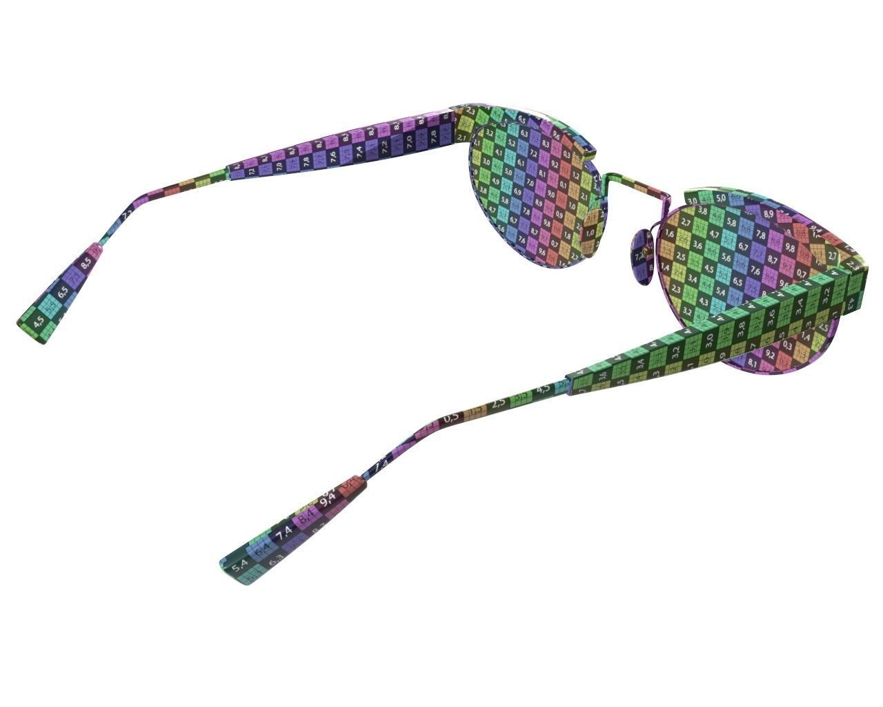 Glasses 06 3D model_10