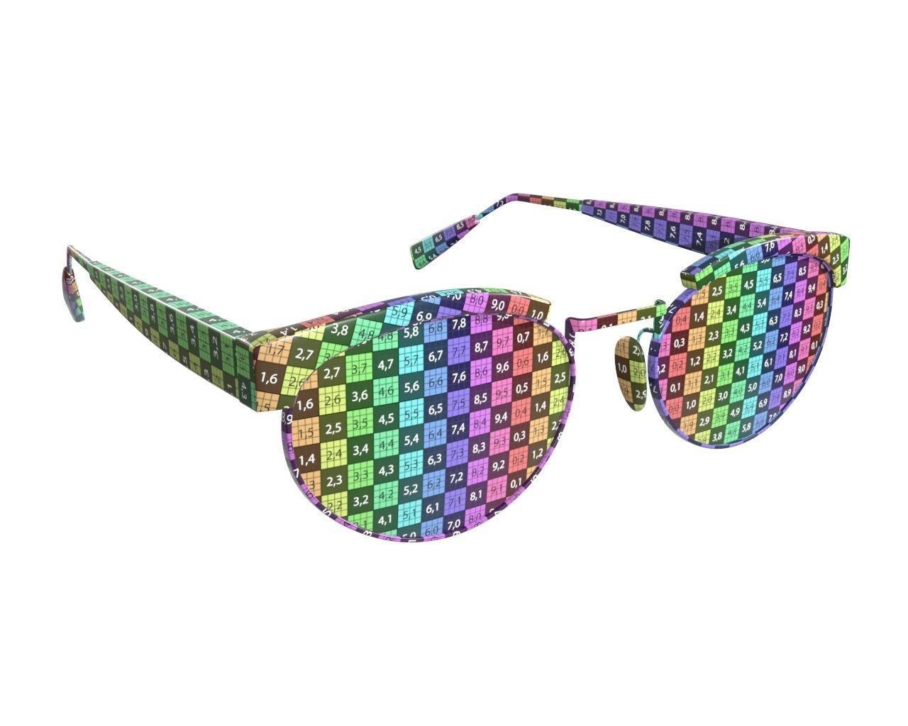 Glasses 06 3D model_9