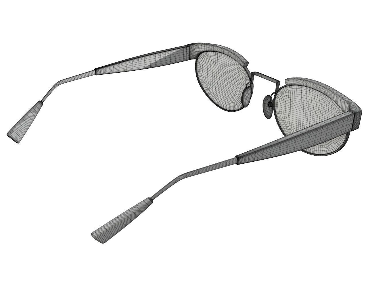 Glasses 06 3D model_6