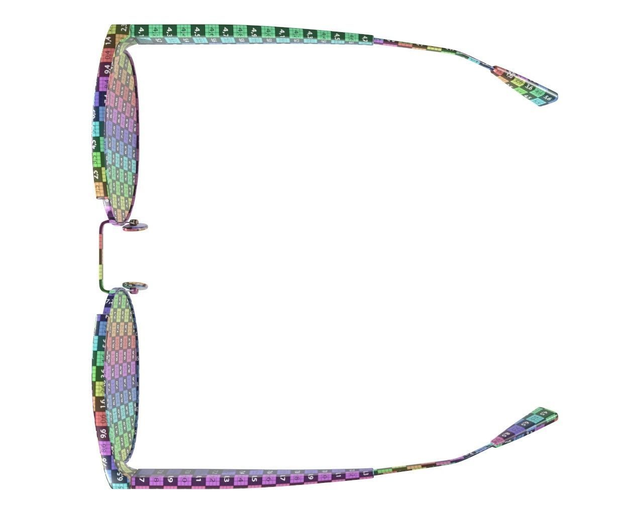 Glasses 06 3D model_11