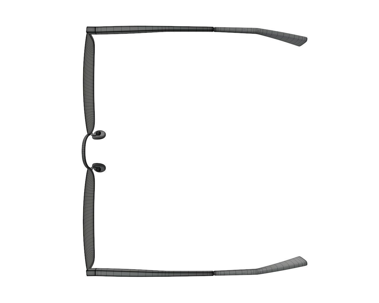 Modern glasses 3D model_7