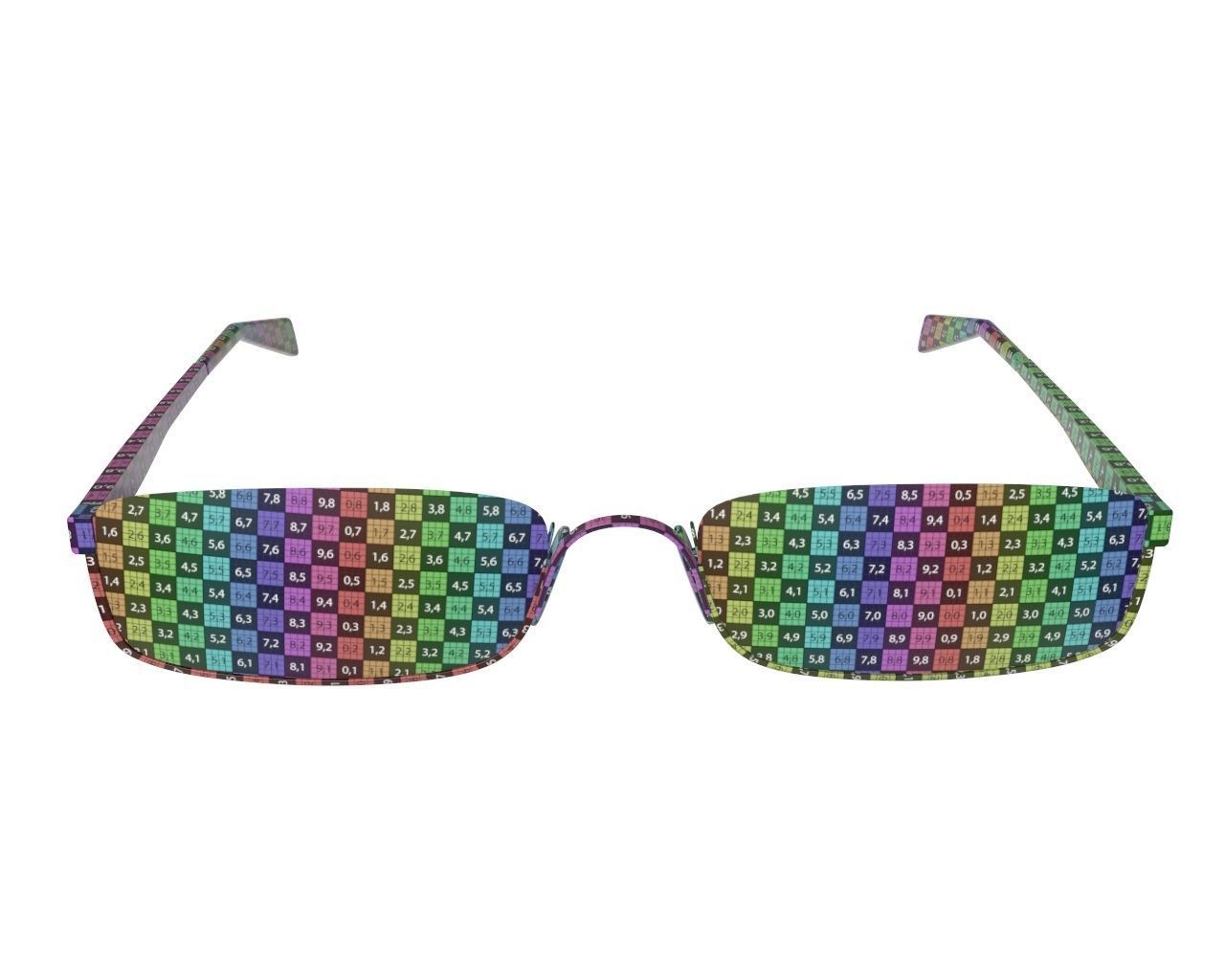 Modern glasses 3D model_12