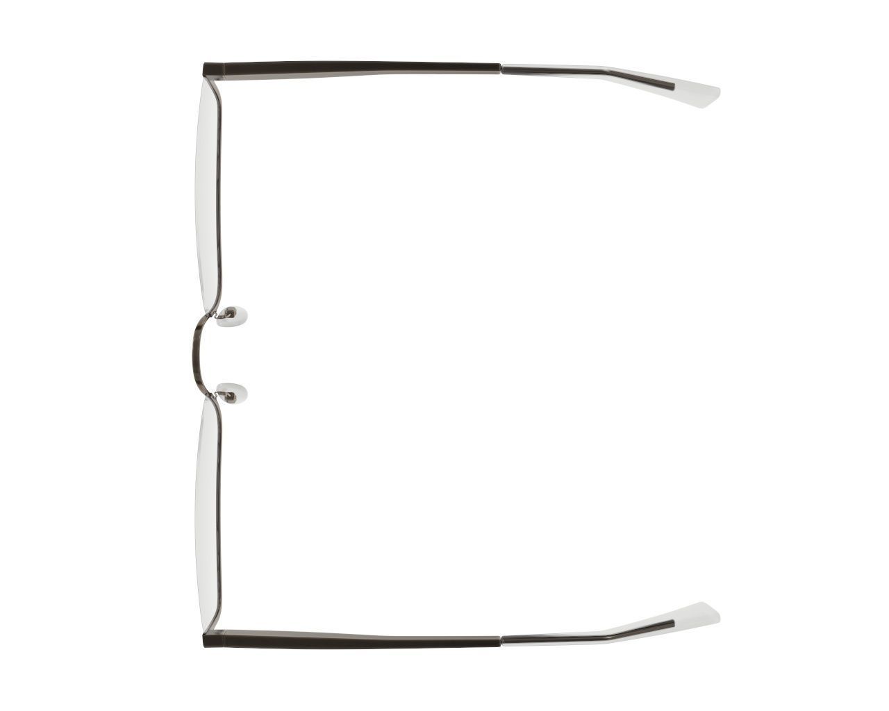 Modern glasses 3D model_3