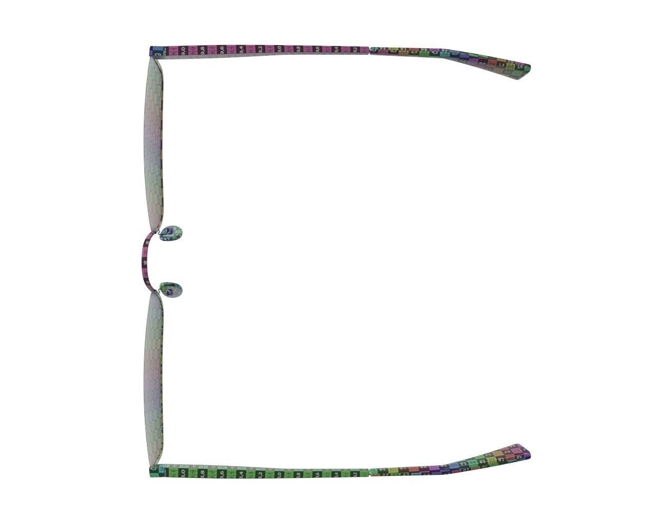 Modern glasses 3D model_11