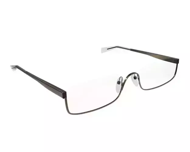 Modern glasses 3D model