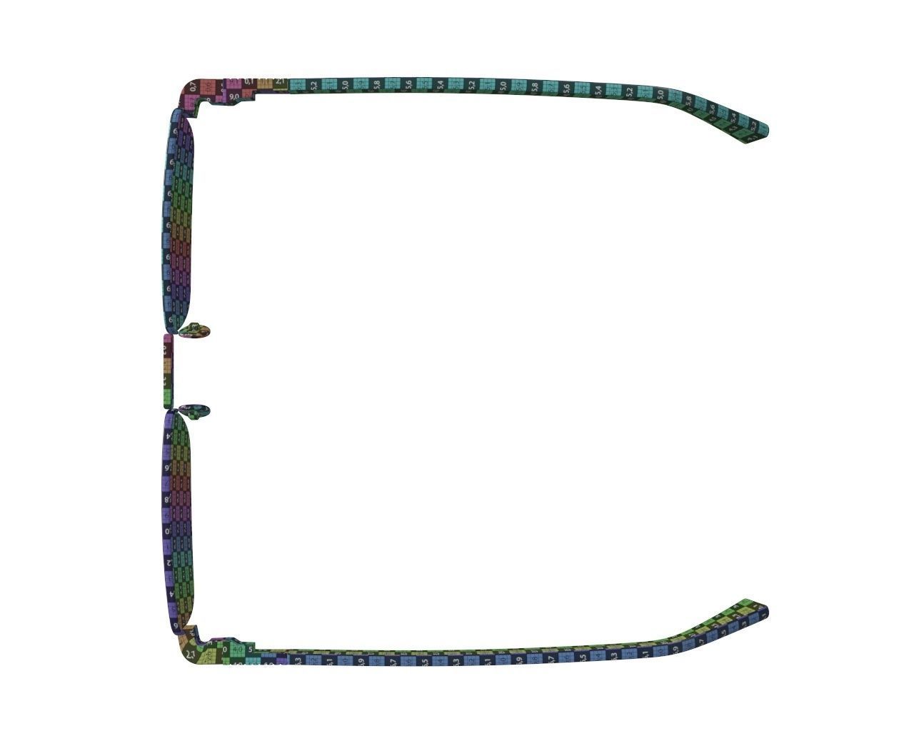 Reading glasses 02 3D model_11