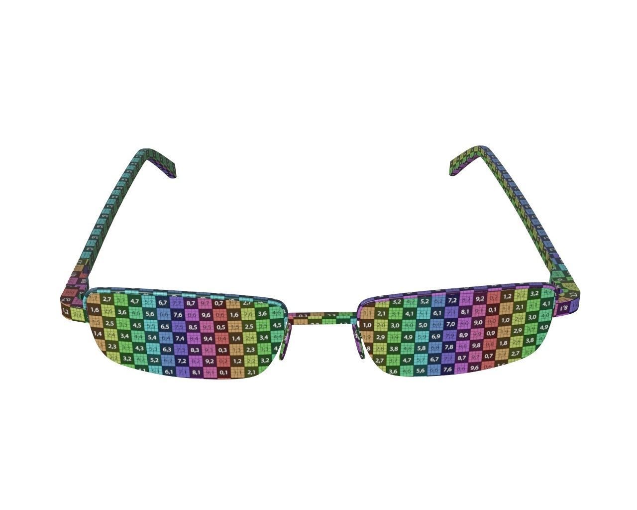 Reading glasses 02 3D model_12